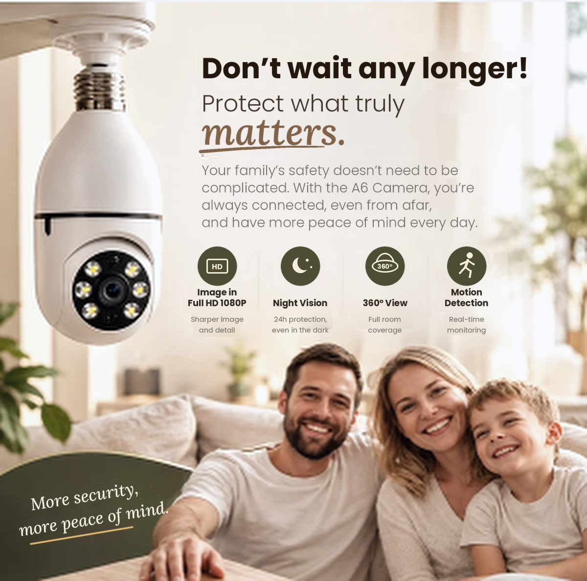 360º Wifi Smart Security Camera