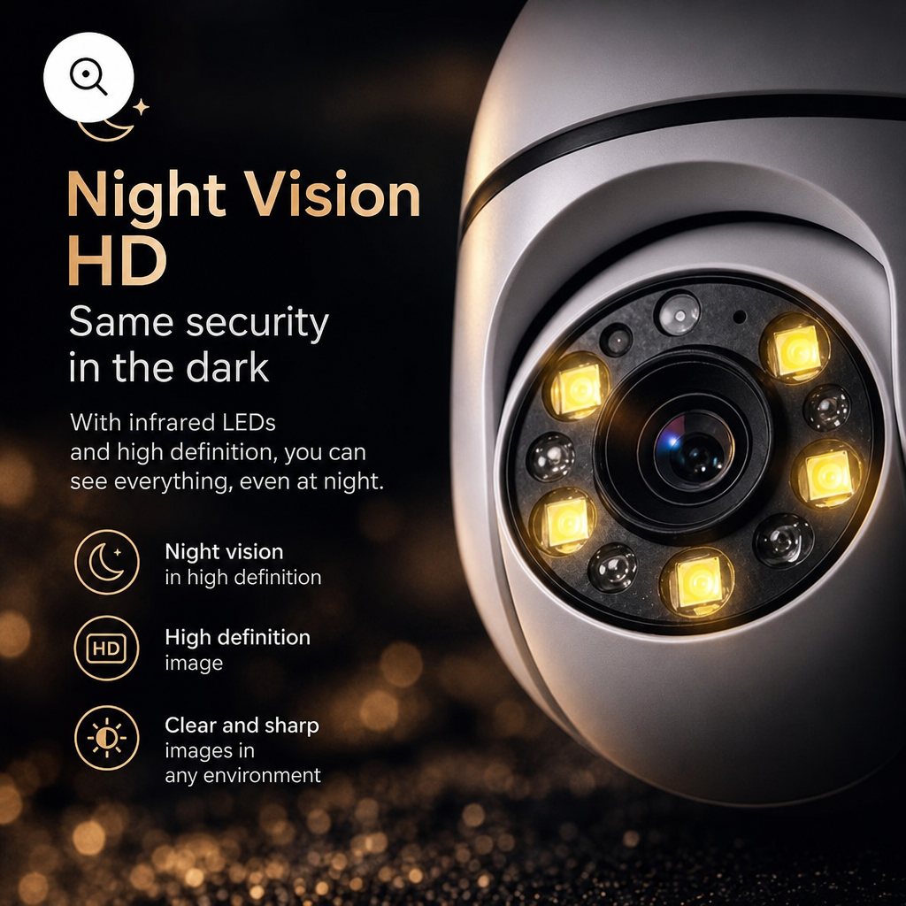 360º Wifi Smart Security Camera